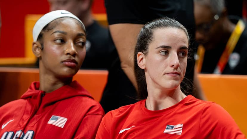 Clark Shuts Down Reporter's Angel Reese Question