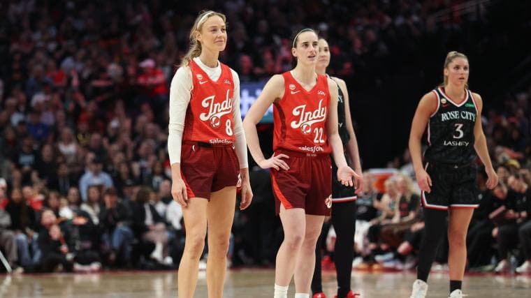 Caitlin Clark's Teammate Stays Quiet on Drama