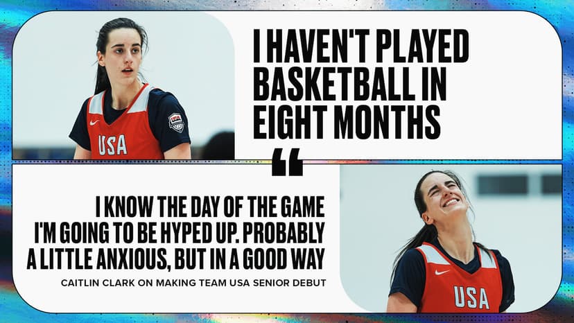 Clark's Fiery Return: First USA Game After 8 Months