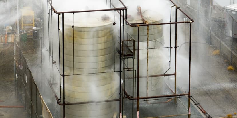 Explosion Risk Eliminated in Toxic Tank Scare