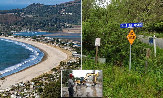 California Mansions Face Sea Rise Threat