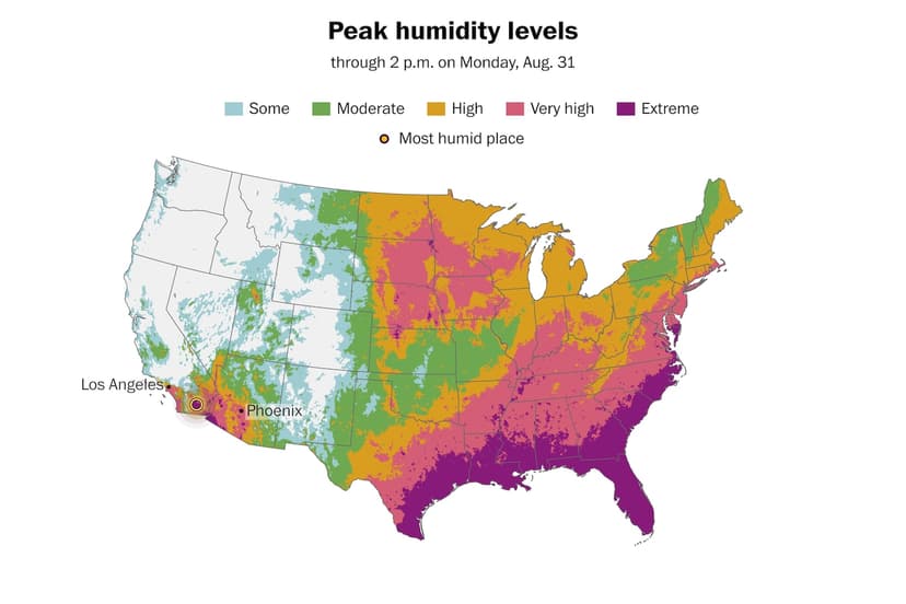 SoCal Swelters: Humidity Hits Record Highs