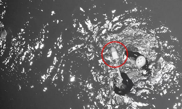 Drone Spots Stranded Surfer; Rescuers Save Man Off Goleta Coast