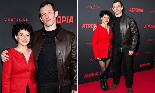 Callum Turner & Alia Shawkat Premiere Atropia