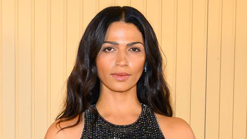 Camila Alves Stuns in Sparkly Maxi Dress in Austin