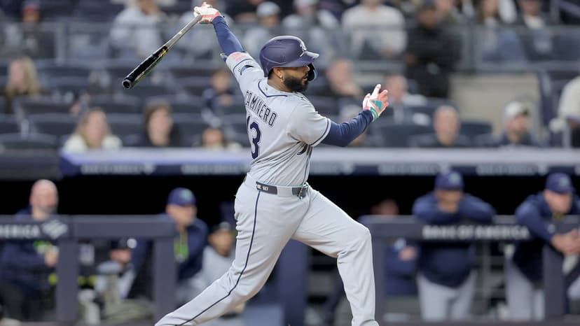 Caminero Blasts Rays to Playoffs, Makes History