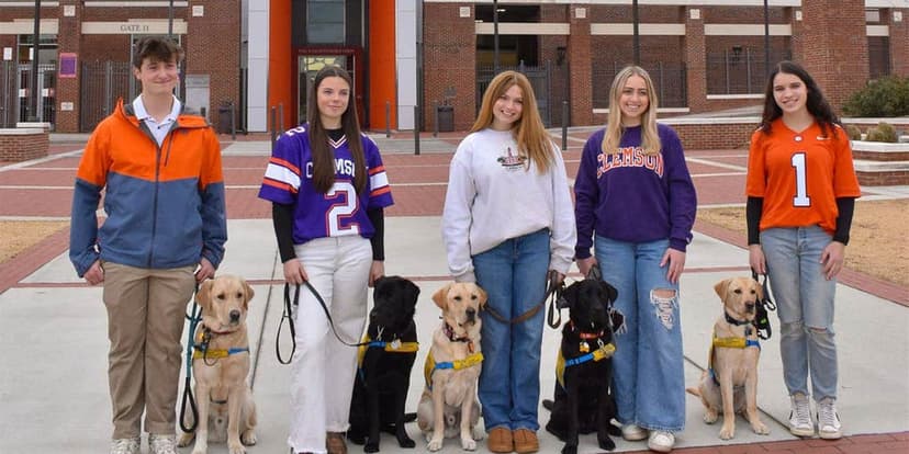 Campus Puppies Steal Hearts: Tigers Raise Future Service Dogs