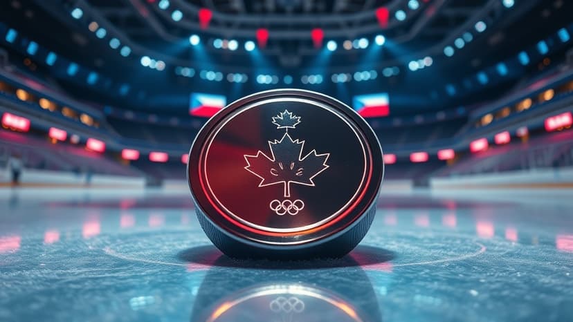 Canada vs. Czechia: Olympic Hockey Showdown!