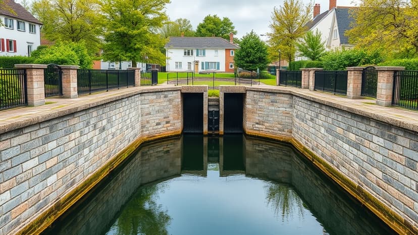 250-Year-Old Canal Culvert Damage Shuts Road