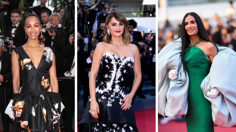 Cannes Stars Dazzle on Final Red Carpet