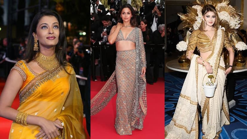 Cannes: Sarees Shine on Global Red Carpet