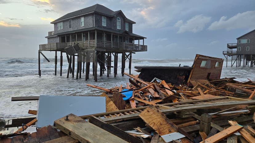 Beach Closures Due to Home Collapse Risk