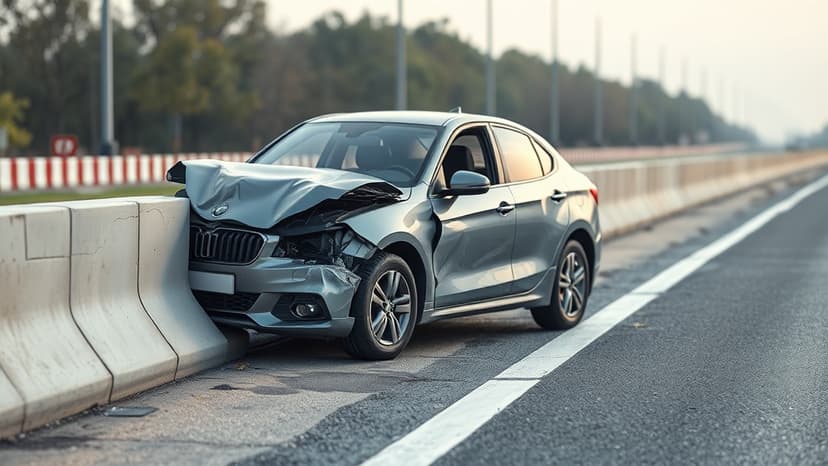 Car Smashes Into Music Legend's Statue