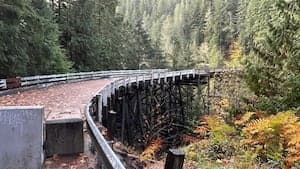 Bridge Closure Strands Towns Near Mt. Rainier