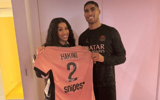 Cardi B Linked to PSG Star Achraf Hakimi Amid Dating Buzz