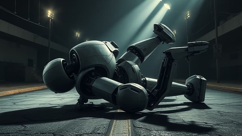 Cardi B's Robot Dance Ends With Tumble