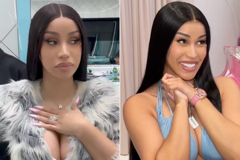 Cardi B Flaunts $3 Million Watch and 7-Carat Diamond Ring