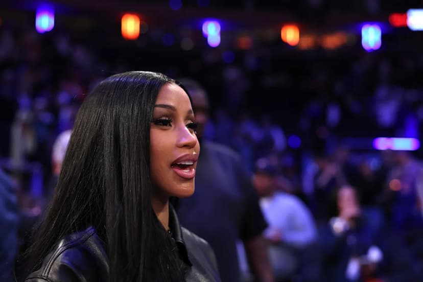 Cardi B's Wild Knicks Prophecy: Glitter Rains & Walking Statues!