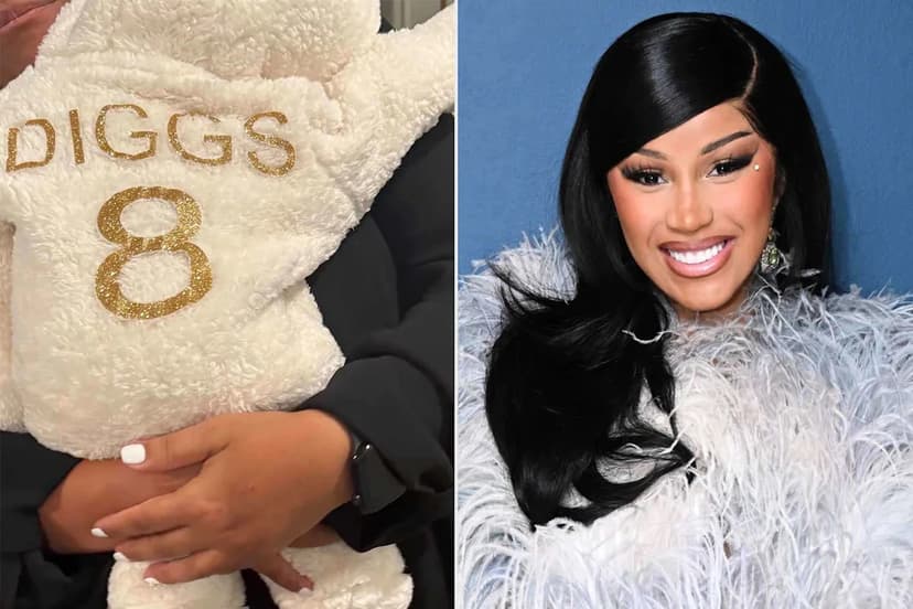 Cardi B's Son Dons Stefon Diggs Jersey for Thanksgiving