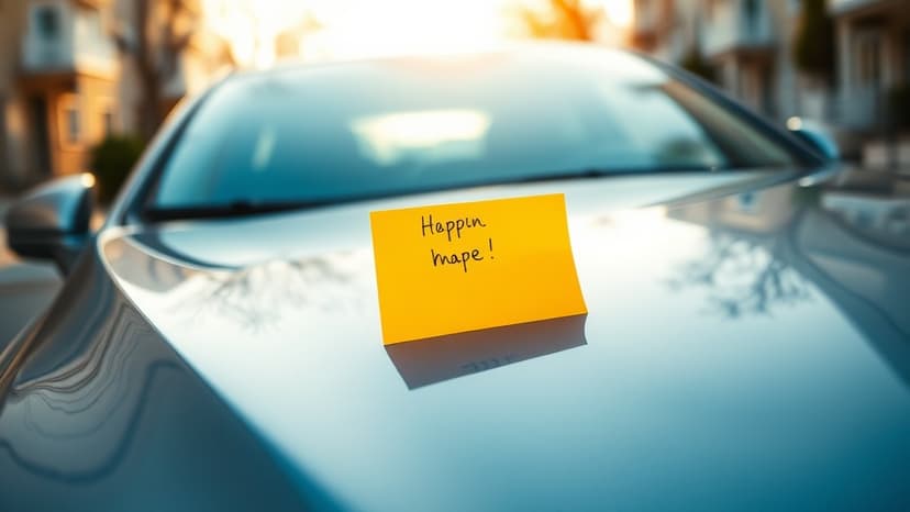 Care Home Residents Spread Joy with Car Notes