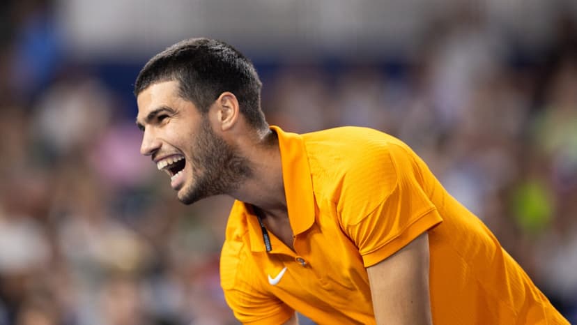 Alcaraz Trades Grand Slams for Baseball Diamond