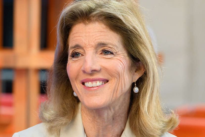 Caroline Kennedy reappears after daughter's death