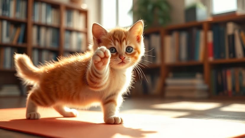 Yoga With Kittens: Purrfectly Relaxing Fun