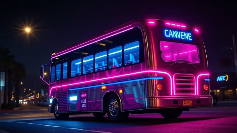 Cece Rose Turns Party Bus into Mini Coachella