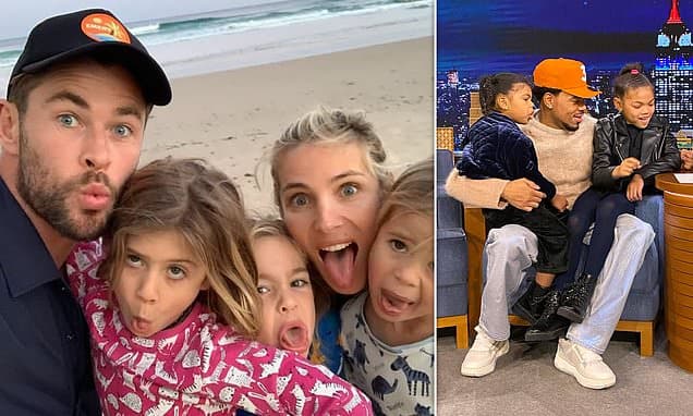 Dads Take Break: Celebs Prioritize Family Over Fame