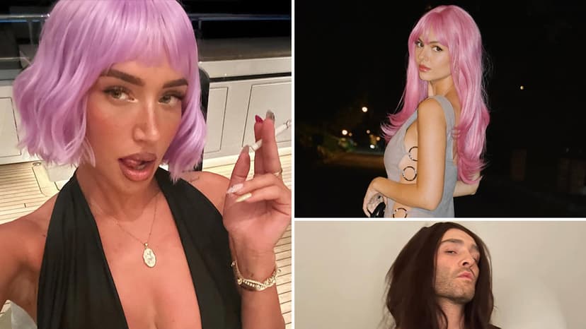 Celebs Rock Wigs for International Wig Day!