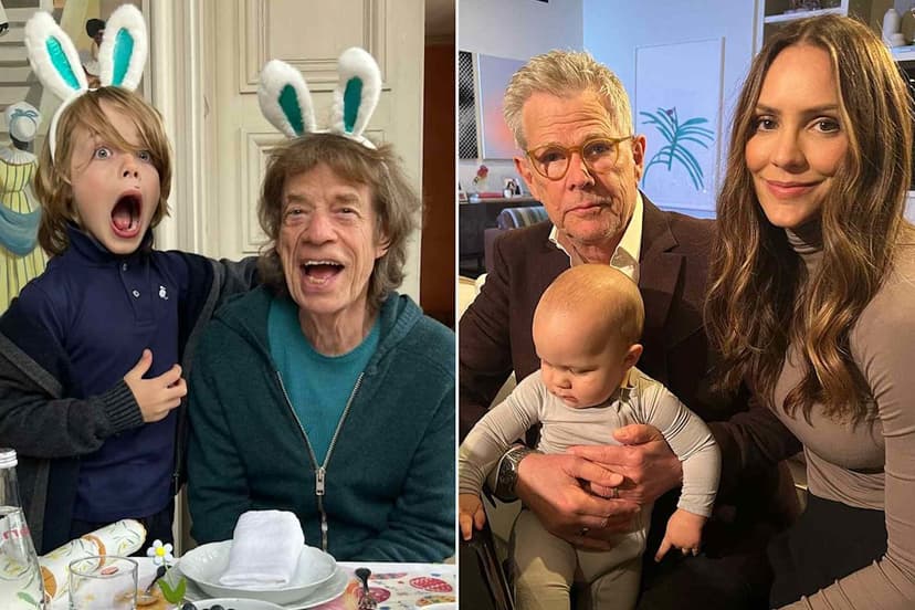 Late Bloomers: Stars Becoming Dads After 70