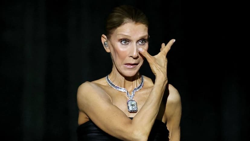 Celine Dion Falls On Stage, Fans Impressed by Resilience