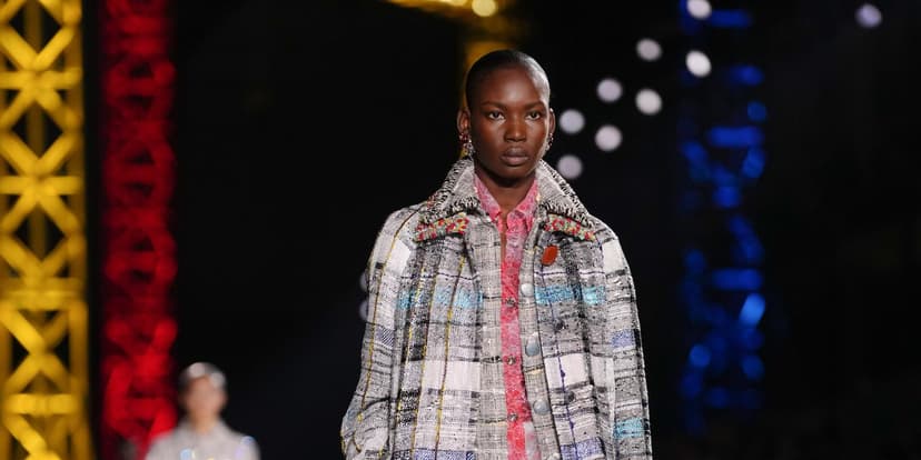 Celine Dazzles at Historic Institut de France Show