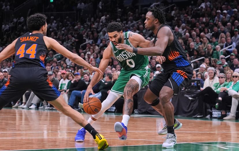 Tatum's Second Half Surge Powers Celtics Past Knicks
