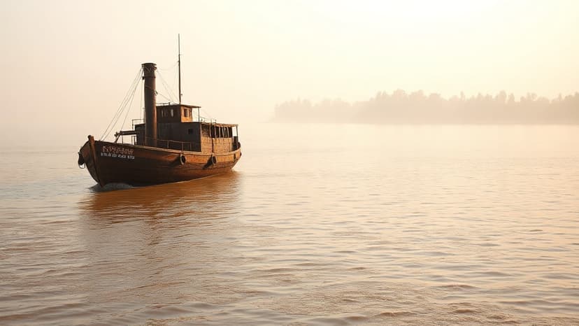 Chambal River Steamer Strands 100+ Passengers