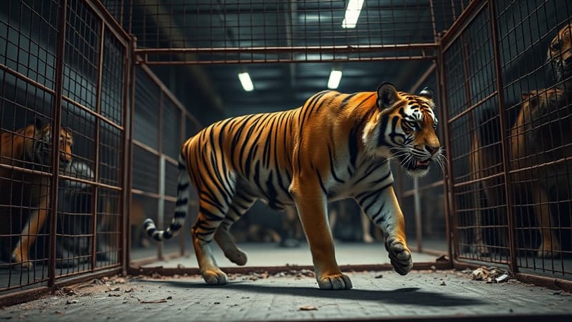 Chandrapur Big Cats Caged Too Long