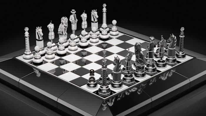 Chanel's Diamond Chess Set: A $4M Wearable Game