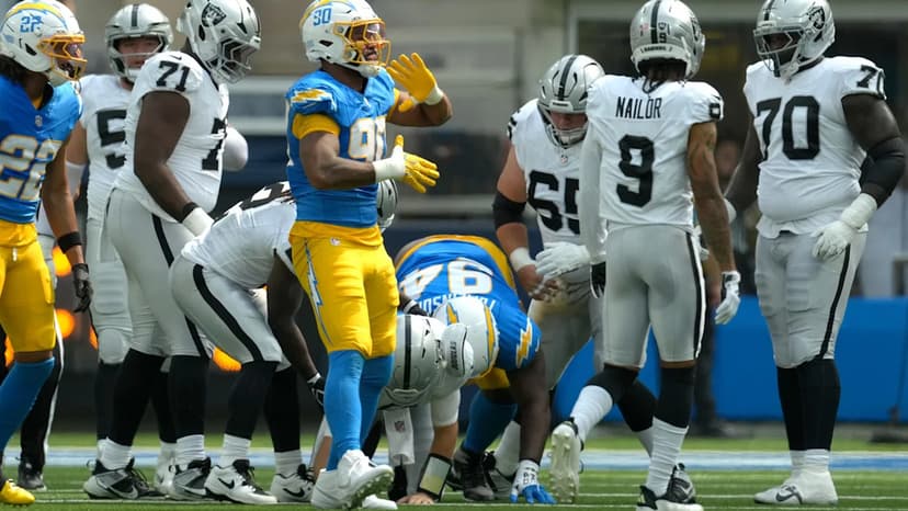 Chargers Seek First Win vs. Chiefs in Week 6