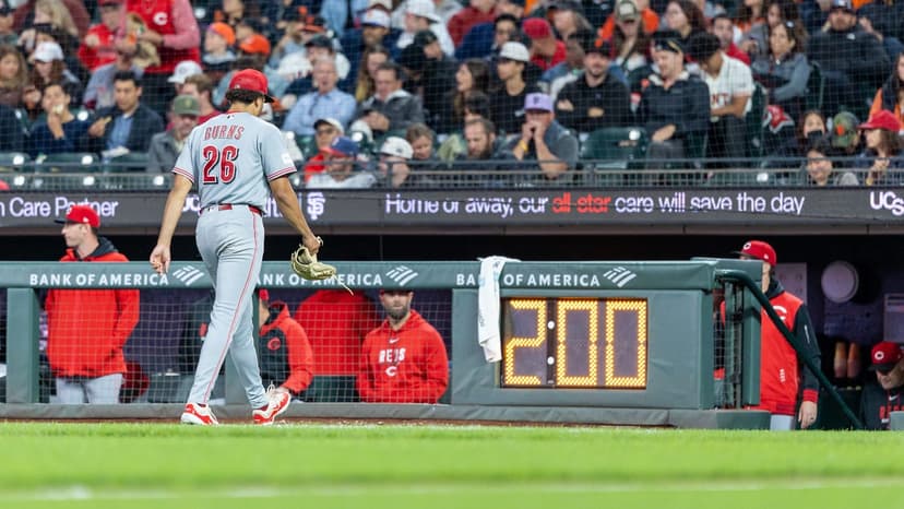 Burns' Cy Young Hopes Diminish After Rough Start