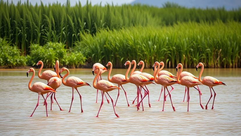 Chennai Lake Becomes Flamingo Hotspot: 400 Birds Arrive