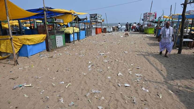Chennai's Beaches: Tiny Fibers, Big Threat