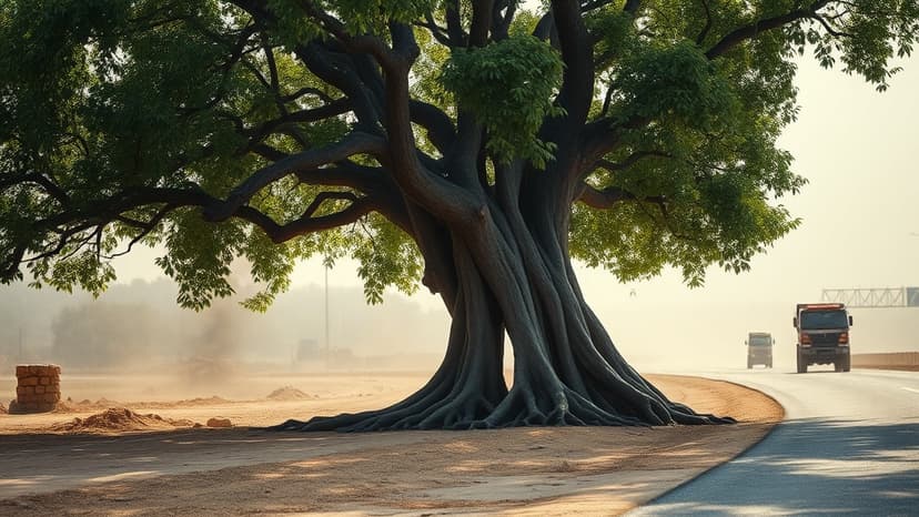 Trees face axe for road expansion in Chhatrapati Sambhajinagar
