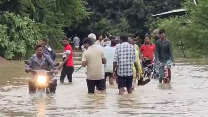 Chhattisgarh Flooded: Kharun River Surges, Villages Submerged