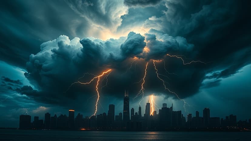 Chicago Heatwave Sparks Severe Storm Threat Monday