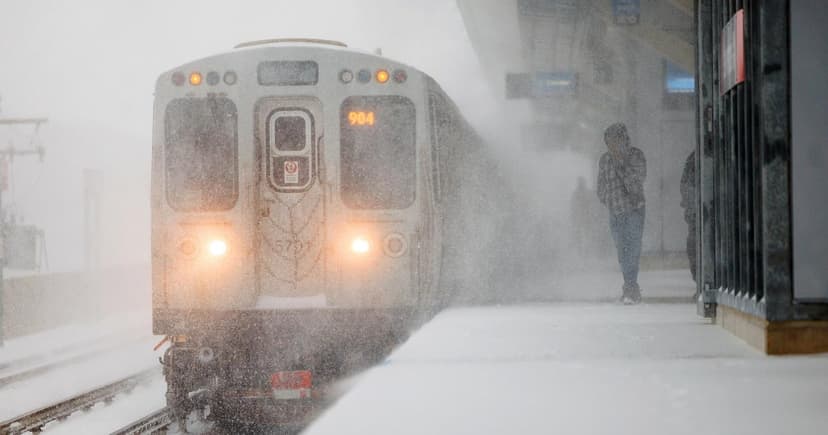 Chicago chills out, then warms up: Winter's wild swing