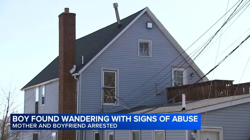 Boy in Underwear Flees Home, Exposing Severe Abuse