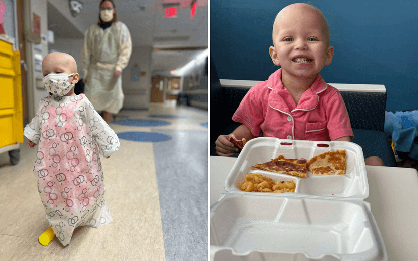 Toddler's Rare Brain Tumor Fight Inspires Town