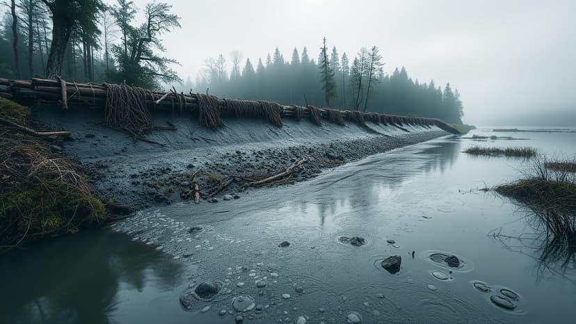 Beavers Create Greenhouse Gas Hotspots in Chile