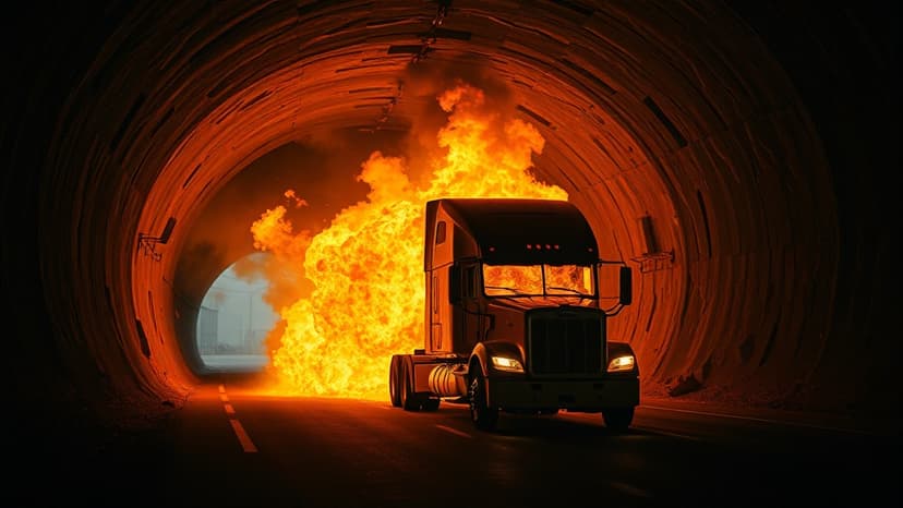 Hero's Last Call: Man Saves Stranger From Truck Fire