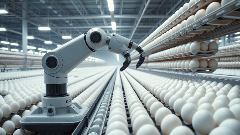 China's Mega Egg City: 3 Million Hens, 1 Human